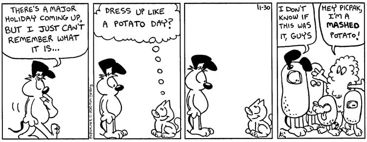 Dress Up Like A Potato Day