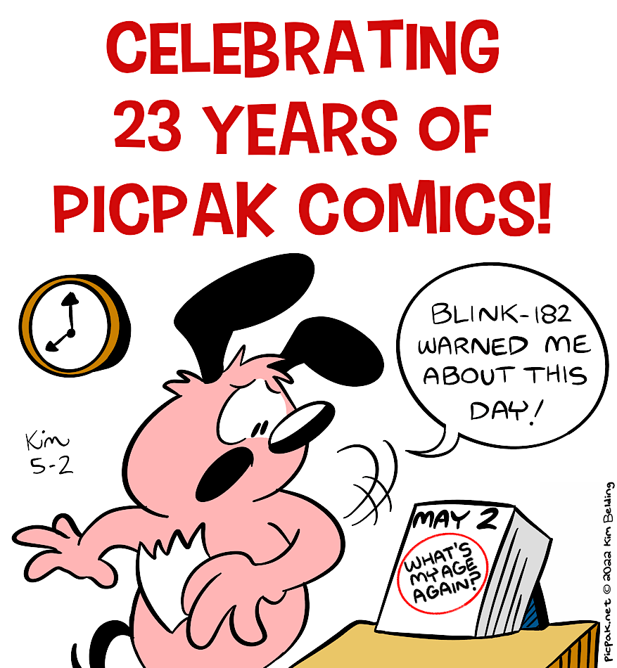 23 Years of Picpak Comics!