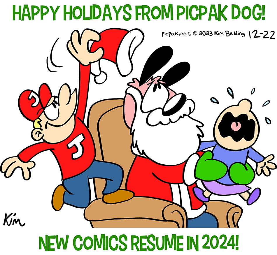 Christmas 2023 Picpak Dog